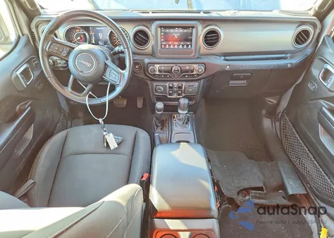 2021 Jeep Wrangler Unlimited Sport z USA, uszkodzony, nr VIN 1C4HJXDN0MW653090